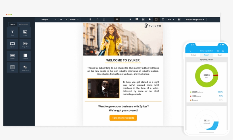 Online Email Marketing Software - Email, transparent png #8982433