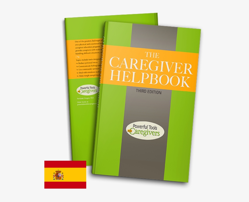Spanish Caregiver Helpbook - Book Cover, transparent png #8983255