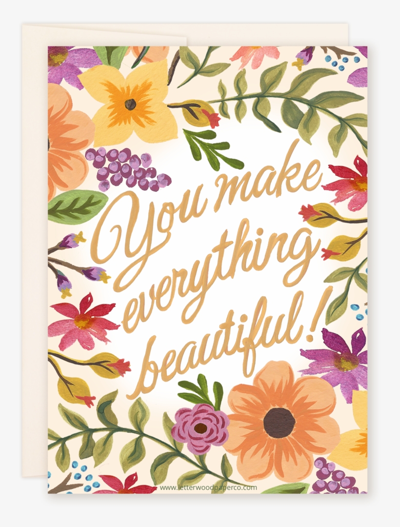 Thank You - Greeting Card, transparent png #8983463