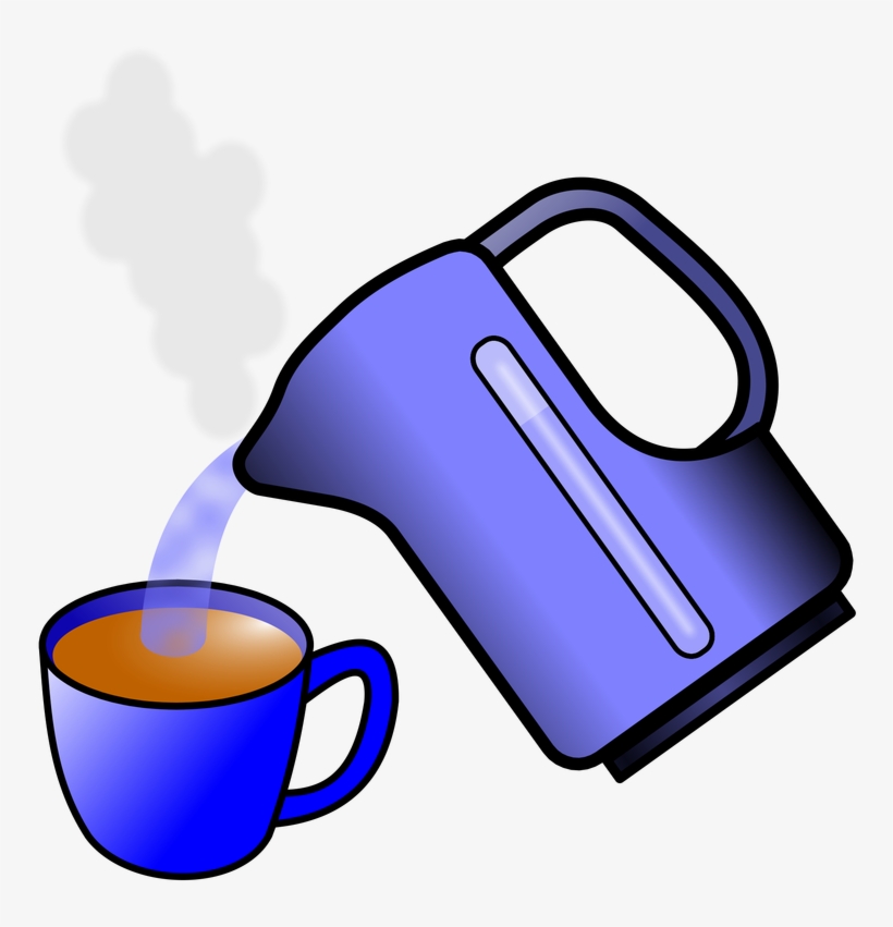 800 X 800 1 - Kettle And Cup Clipart, transparent png #8983554