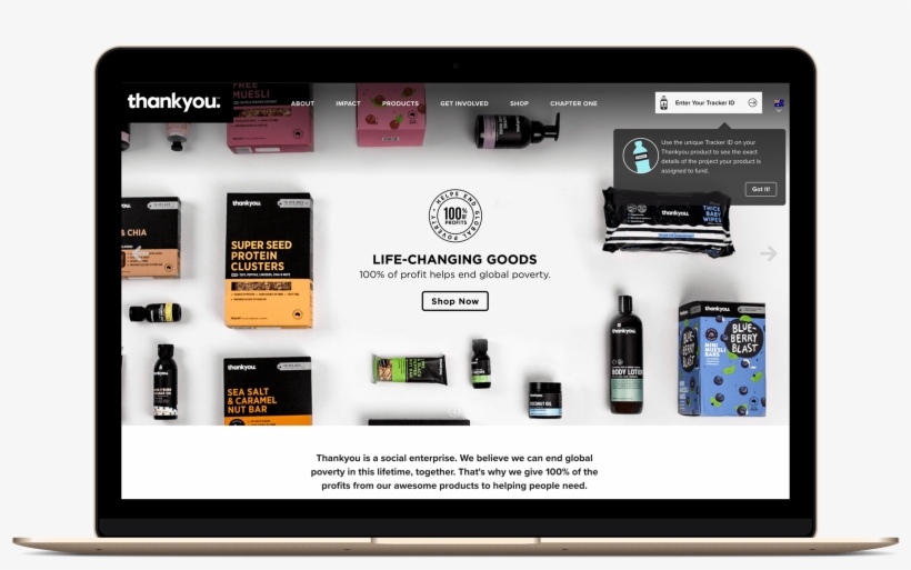 Thankyou Co-founder & Brand Director - Online Advertising, transparent png #8983752