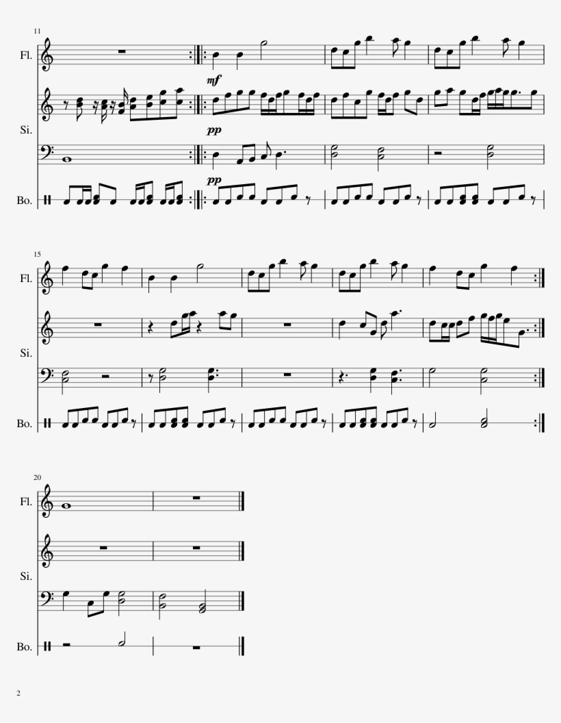 Lg-74227303 Sheet Music Composed By Ceal Crest 2 Of - Sitar Sheet Music, transparent png #8983889