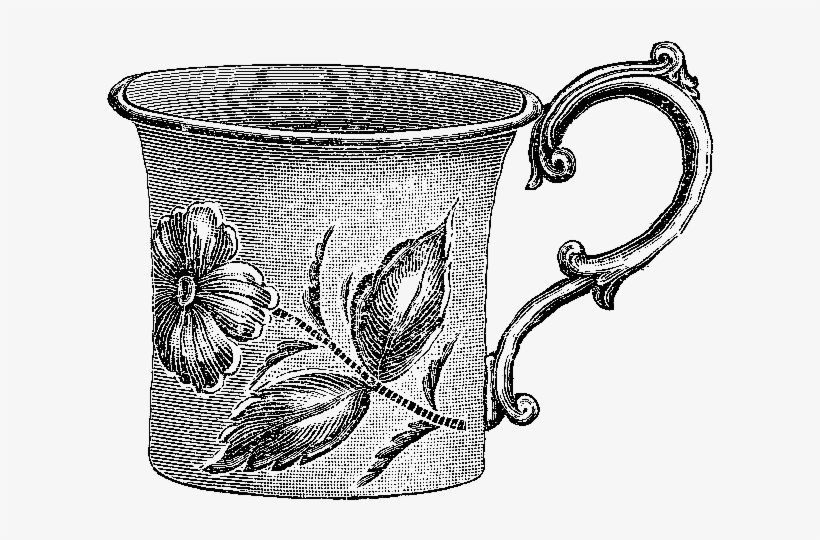 How Lovely To Have Some Hot Tea In This Beautiful Tea - Sketch, transparent png #8984004