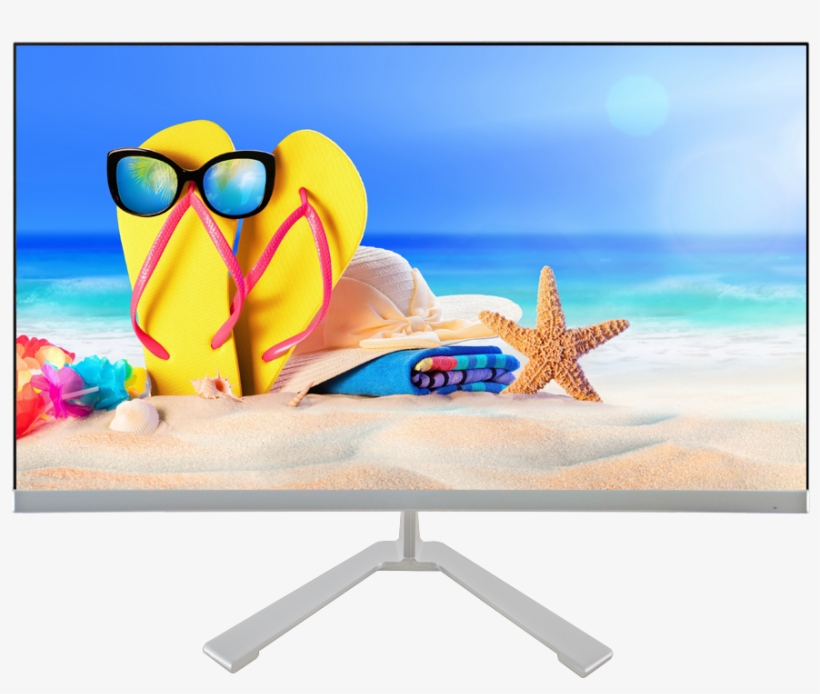 8 Inch 1920 1080 Full Hd Led Pc Game Monitor Slim 24inch - Fondos De Pantalla De Verano, transparent png #8984470