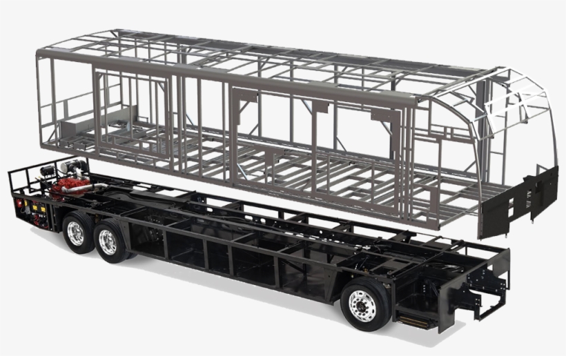 Quality Motor Coach Motorhome Construction Freightliner - Freightliner Bus Chassis, transparent png #8984586