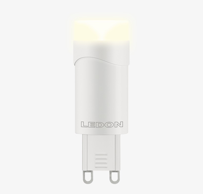 Led Lamp G9 3,5w Glow - Plastic, transparent png #8984948