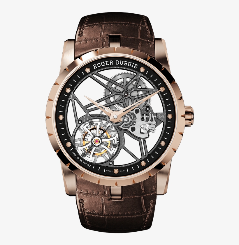 Roger Dubuis - Roger Dubuis Tourbillon, transparent png #8985194