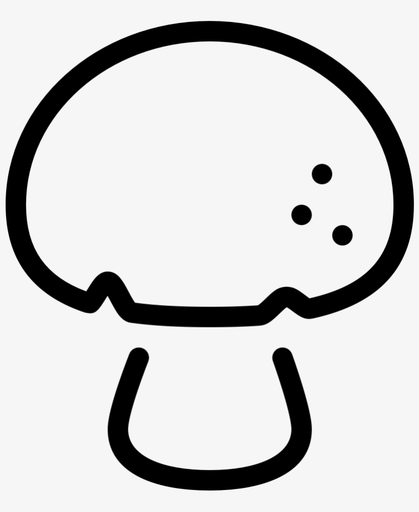 Food Veg Mushroom Food Veg Mushroom Food Veg Mushroom - Circle, transparent png #8985565