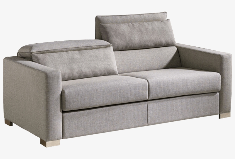 Divani Casa Norfolk Modern Grey Fabric Sofa Bed - Studio Couch, transparent png #8985989