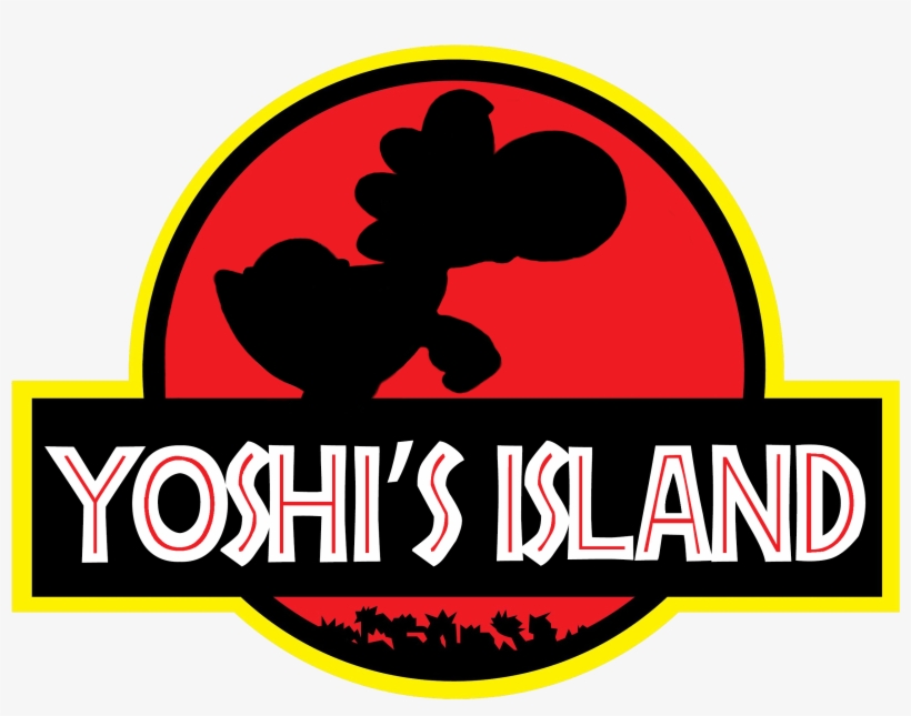 Yoshi's Island - Jurassic Park Logo .png, transparent png #8986037