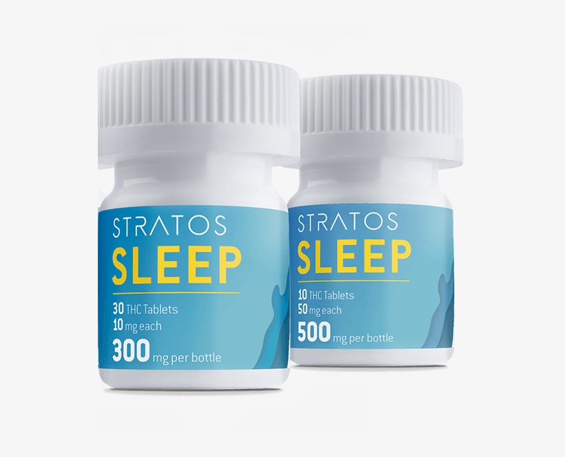 Stratos Sleep 500mg - Bottle, transparent png #8986729