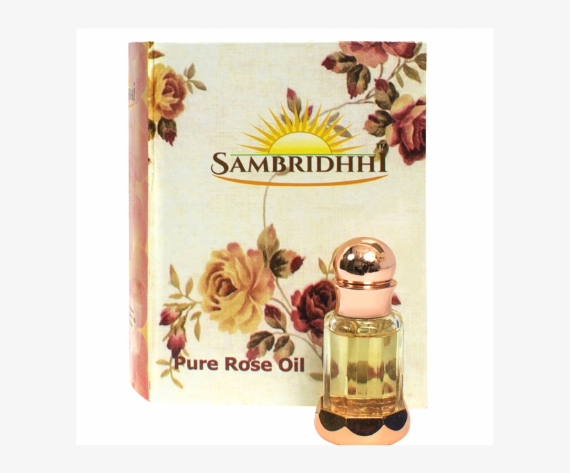 Pure Rose Oil- 10 Ml - Estampas Bordô Papel De Parede, transparent png #8986765