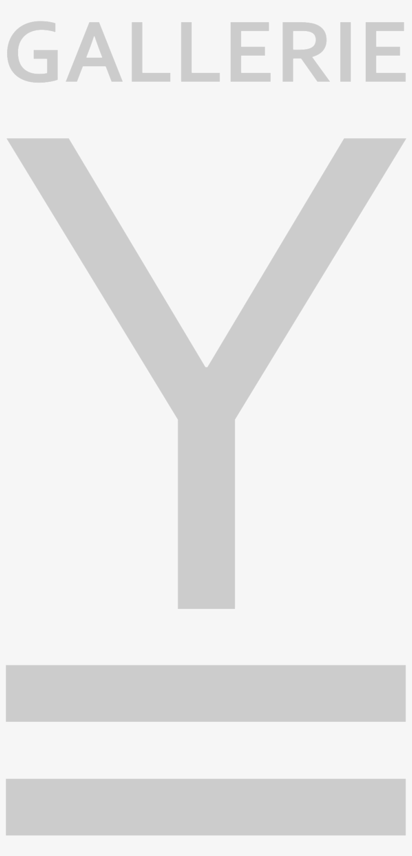 Gallerie Y Vertical Logo Grey, transparent png #8987248