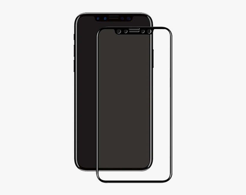 Eiger Folie Sticla 3d Fullscreen Iphone Xs Max Accesorii - Smartphone, transparent png #8988269