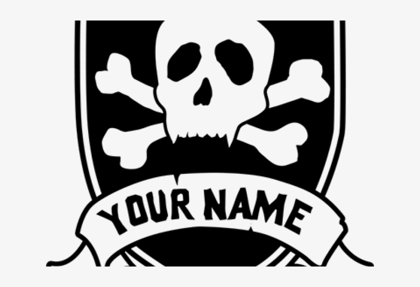 Logos Clipart Pirate Flag - Skull, transparent png #8988873