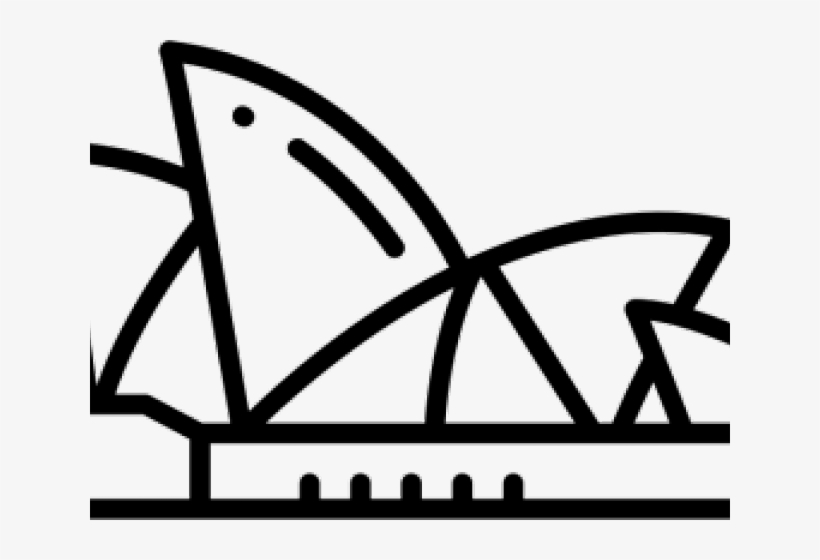 Sydney Opera House Clipart Png - Sydney Opera House, transparent png #8989204