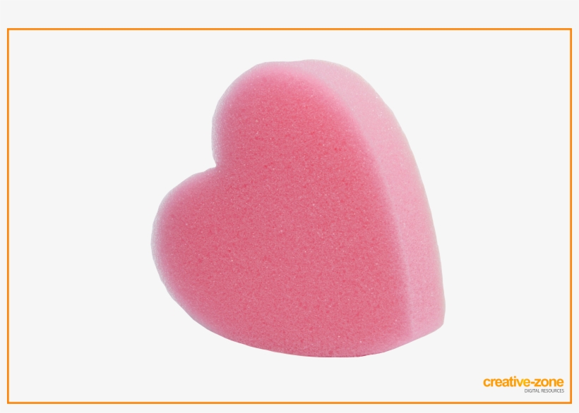 Sponge, Heart - Heart, transparent png #8989523