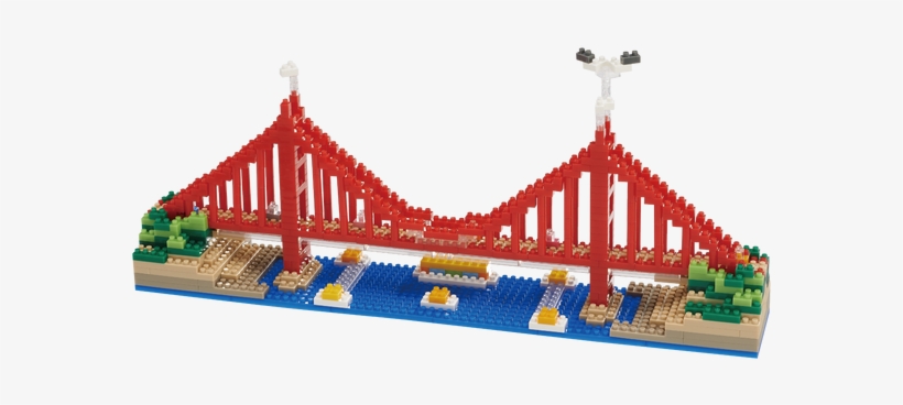 Golden Gate Bridge - Golden Gate Bridge Toy, transparent png #8991407