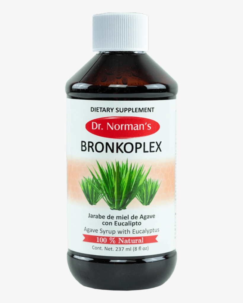 Bronkoplex With Agave And Eucalyptus 11 - Dr Norman Jarabe, transparent png #8991763