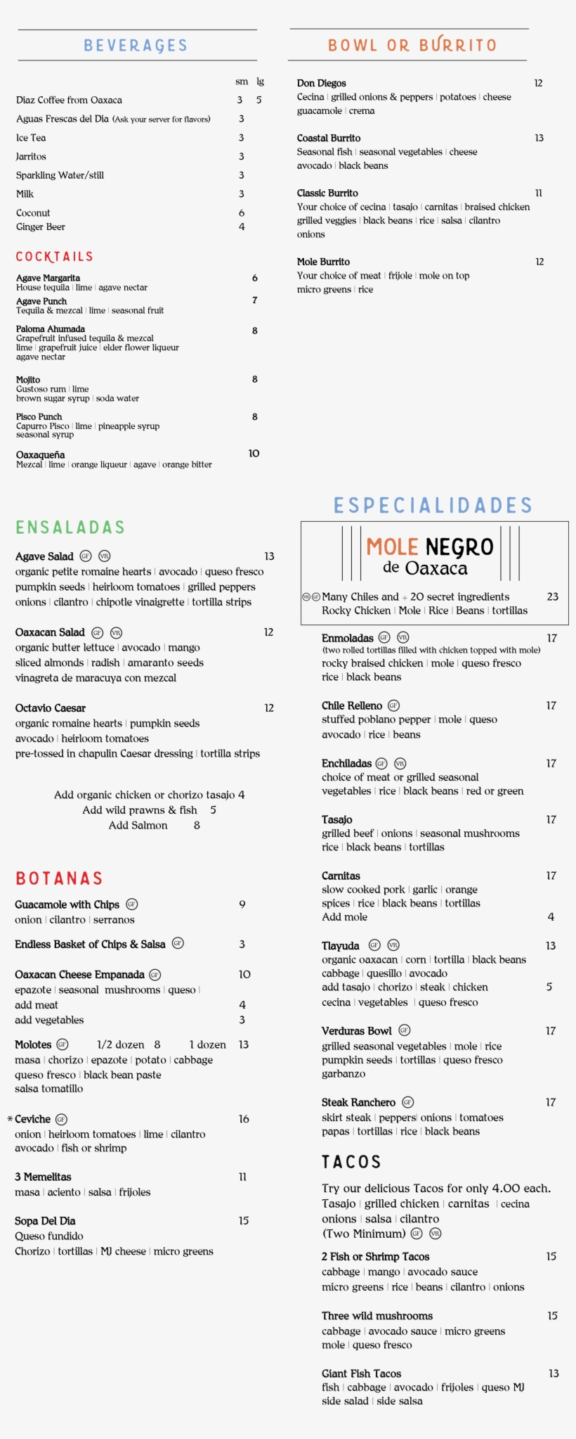 Lunch Menu - Document, transparent png #8992108