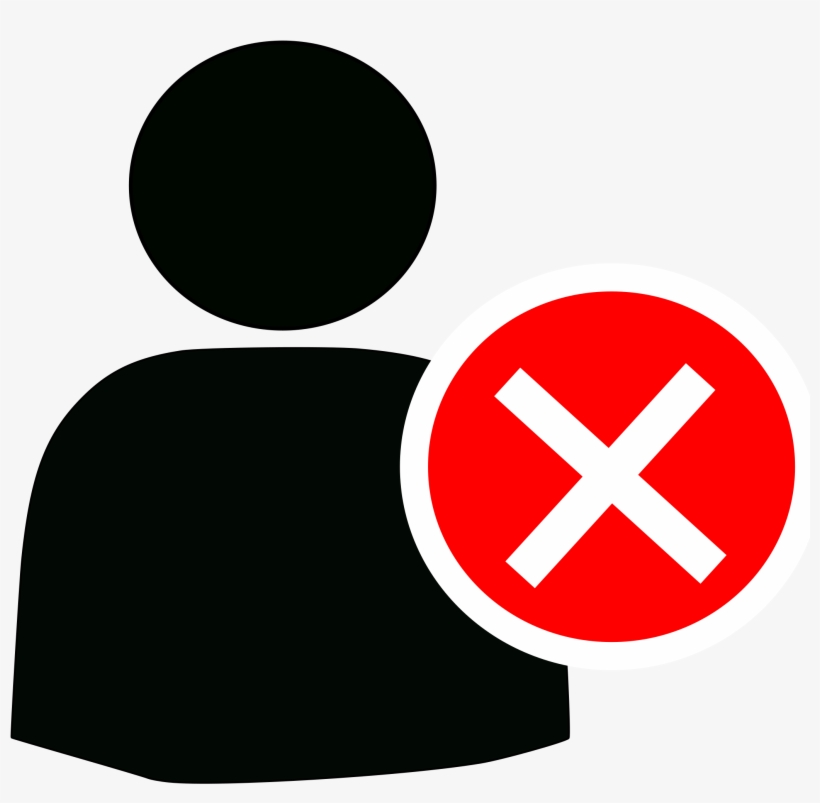 Big Image - User Delete, transparent png #8992440