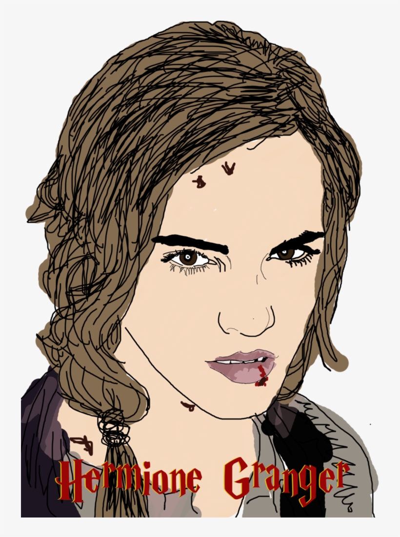 Collection Of Free Vector Portraits Emma Watson - Illustration, transparent png #8993099