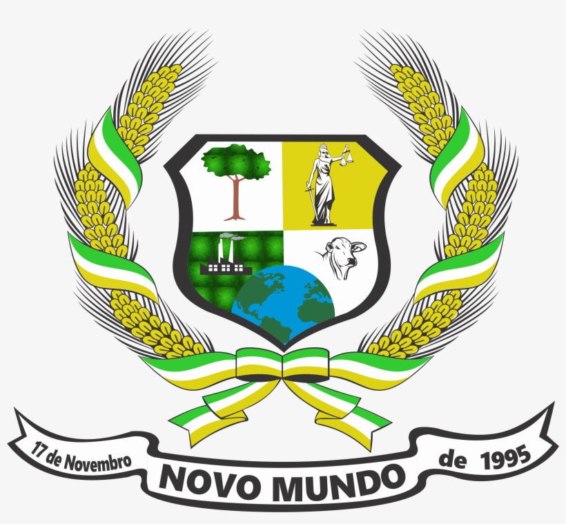 Brasão De Novo Mundo - Emblem, transparent png #8993539