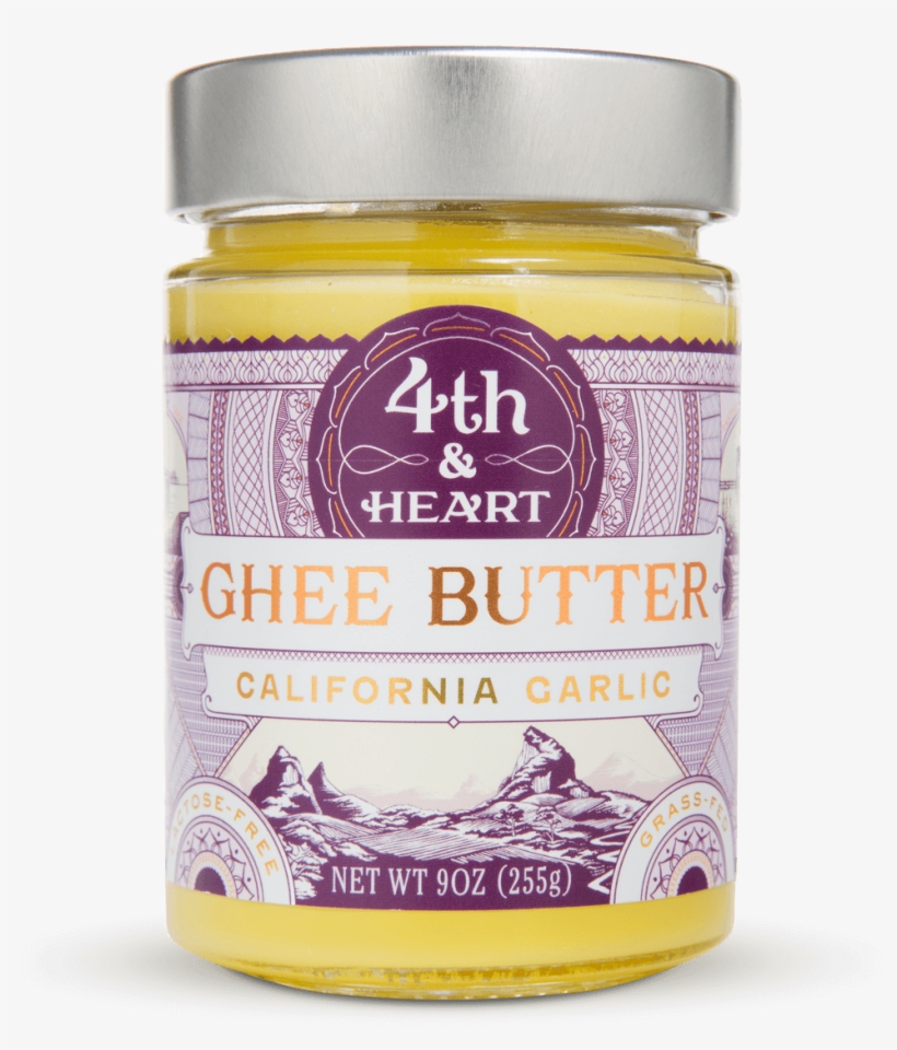 4th And Heart Vanilla Bean Ghee, transparent png #8993540