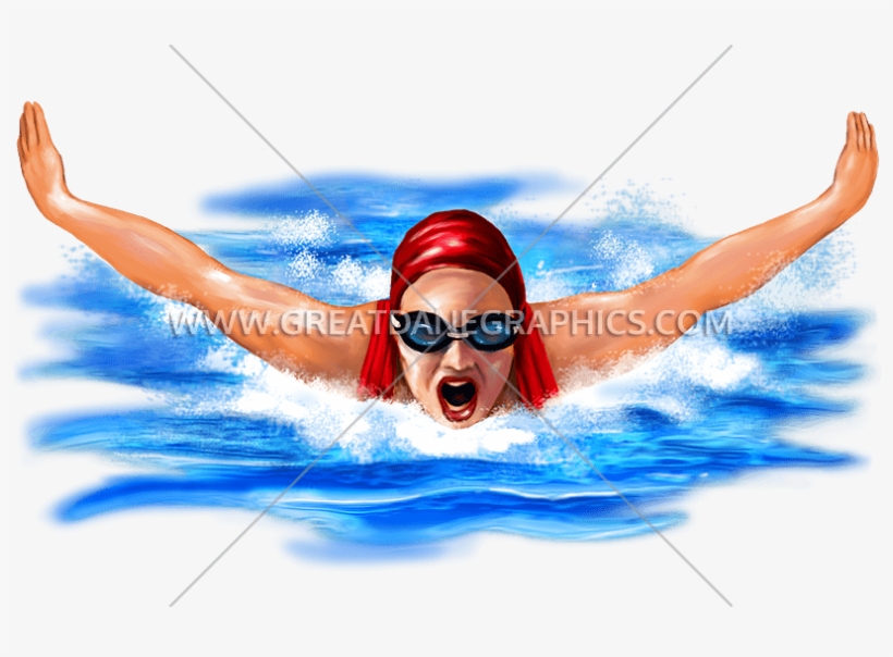 Swimmer Png - Backstroke, transparent png #8994001