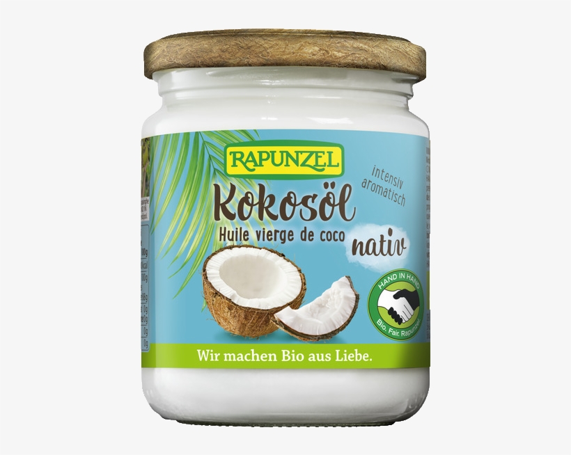 Coconut Oil Virgin, Hand In Hand - Rapunzel, transparent png #8994596