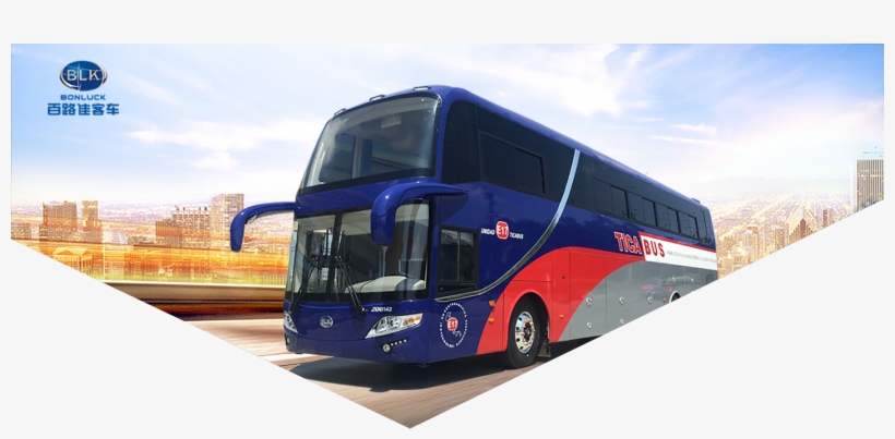 1 - 2 - - Bonluck Bus, transparent png #8994963