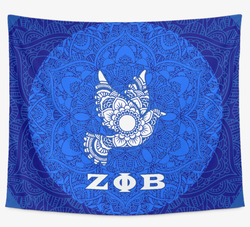 Zeta Phi Beta Tapestry - Emblem, transparent png #8994968