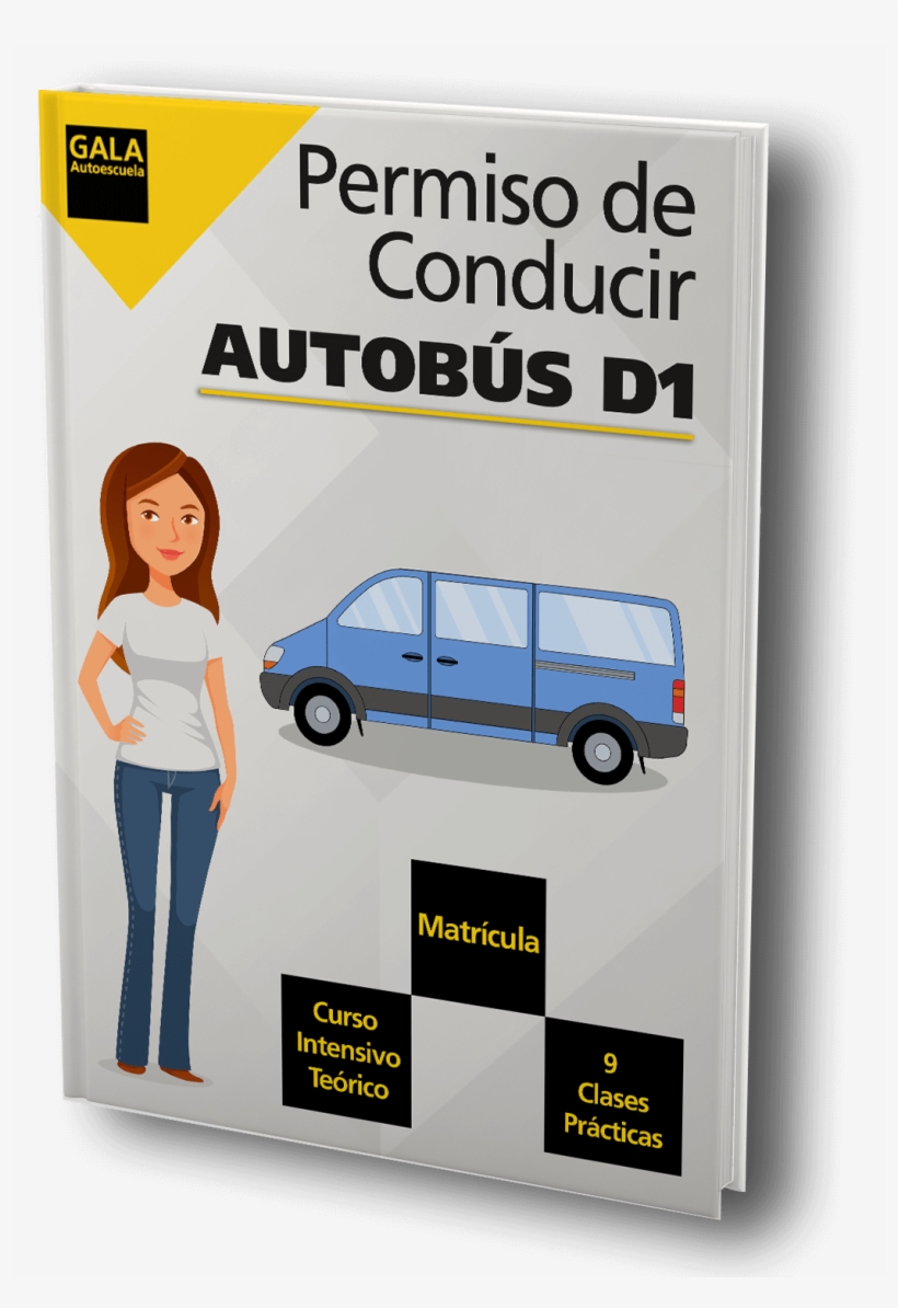 Permiso D1 De Autobús - Compact Van, transparent png #8995068