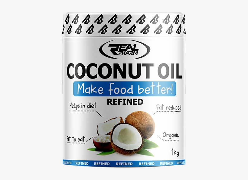 Coconut Oil Refined - Real Coconut Oil, transparent png #8995273