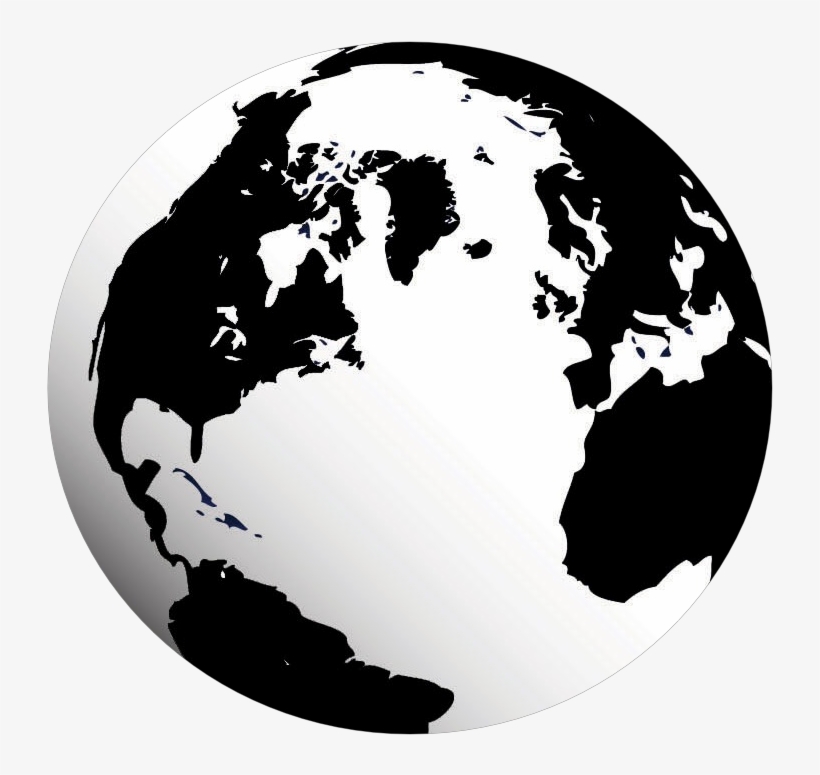 Isf Logo White Clear Png - Png Globe Transparent Background, transparent png #8995281