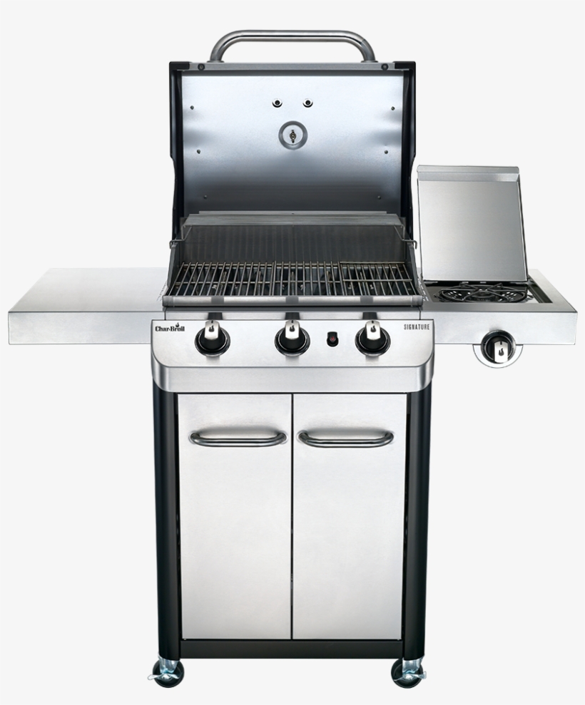 Signature Series™ 3-burner Gas Grill - Barbecue Grill, transparent png #8995375