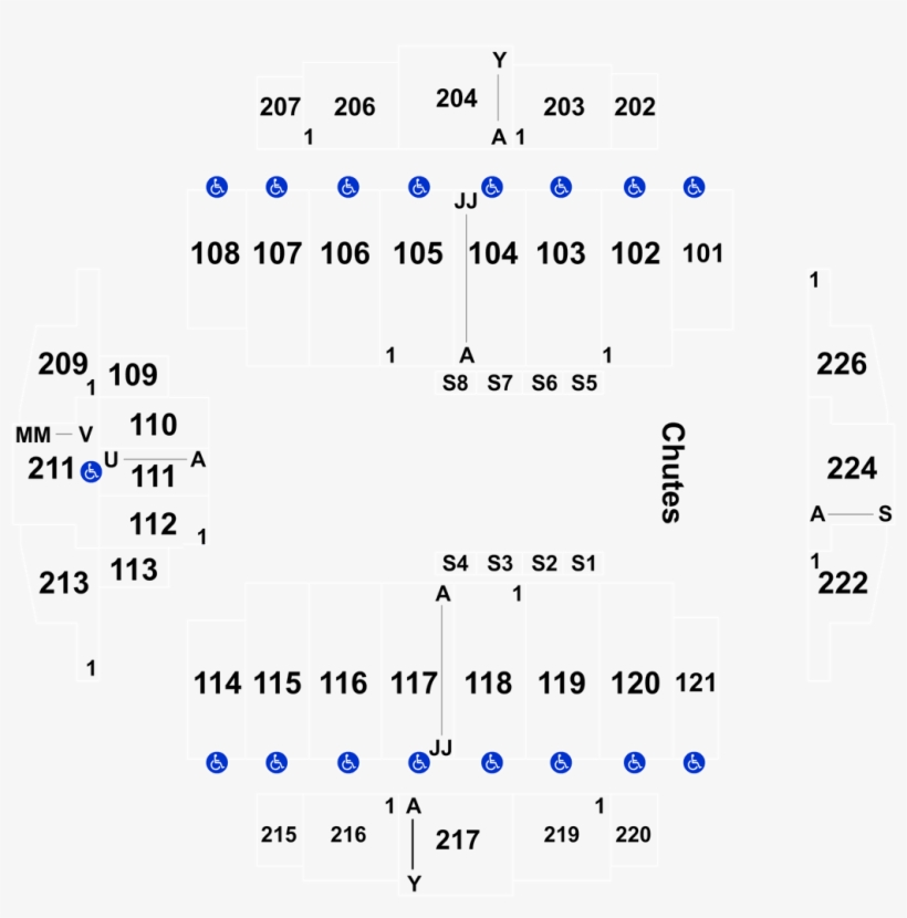 The 25th Pbr - Tacoma Dome Seating Michael Buble, transparent png #8995650