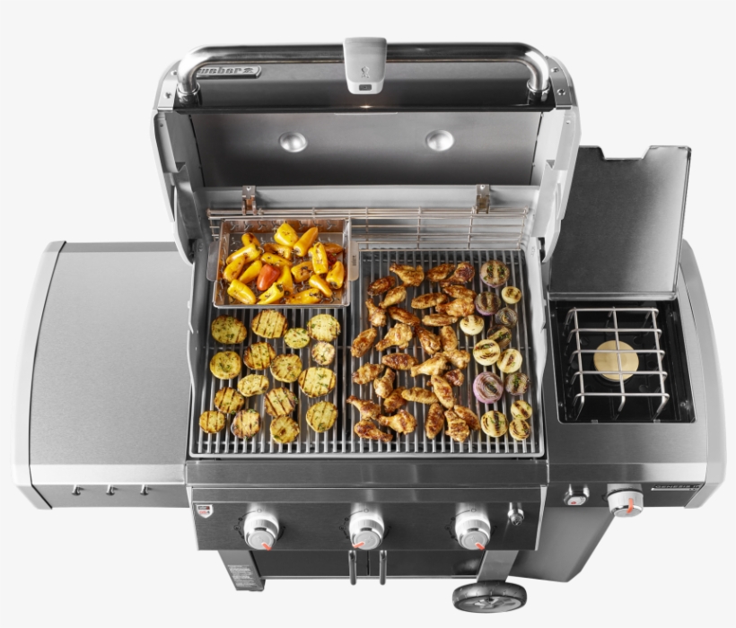 Genesis® Ii Lx E-340 Gas Grill - Weber Genesis 2 Lx 340, transparent png #8995657