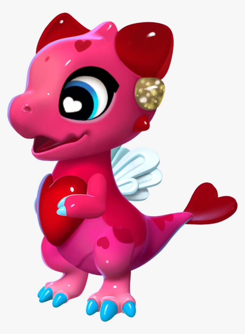 Hearts Dragon Baby - Hearts Dragon Mania Legends, transparent png #8995900