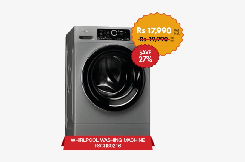Whirlpool Washing Machine - Smartphone, transparent png #8996024