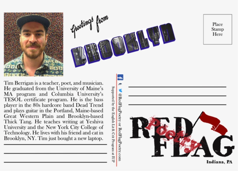 Check Out This Postcard From January Featuring Tim - Style, transparent png #8996159