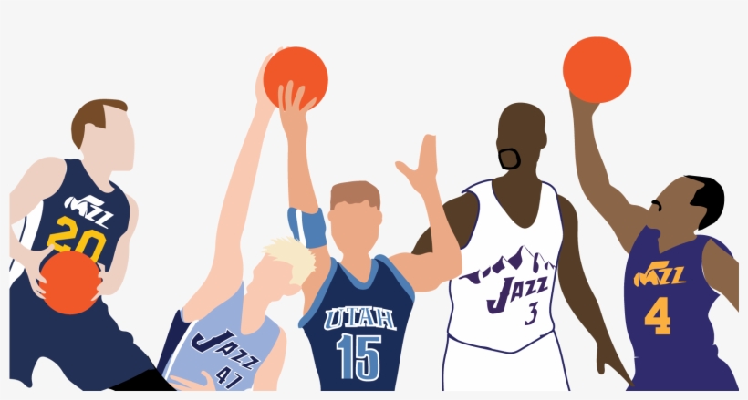 How Does Gordon Hayward Measure Up To Historic Utah - Block Basketball, transparent png #8996220