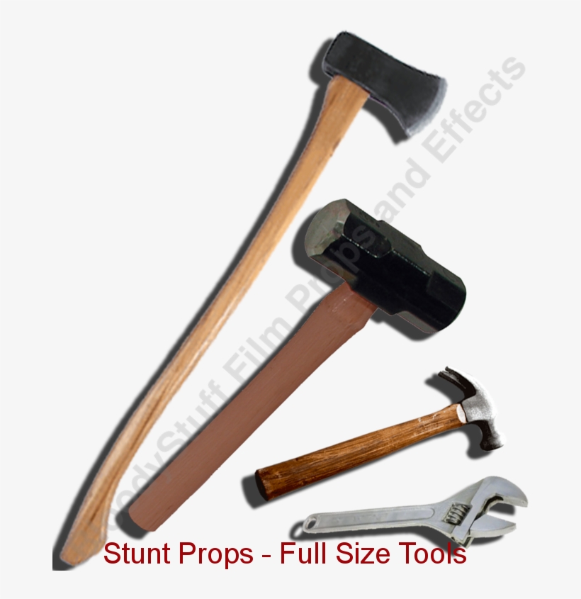 Props Prop Guns, Stage Weapons, Stunt Weapons, Stunt - Fake Hammer Prop, transparent png #8996284