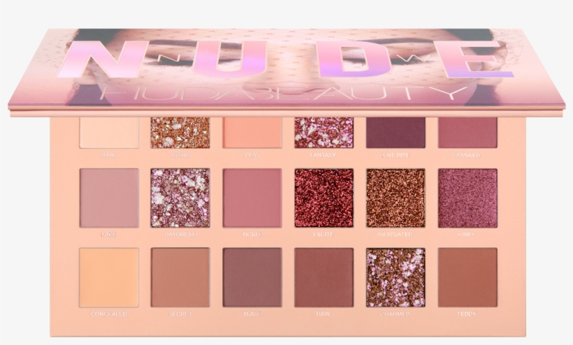 The New Nude Eyeshadow Palette - New Nude Huda Beauty Palette, transparent png #8996571