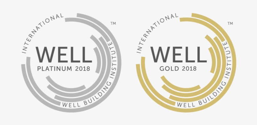 Ampère E Awarded Prestigious Well Certification - Building, transparent png #8996750