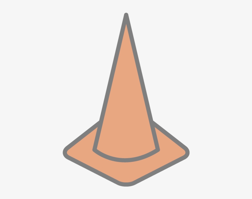 Triangular Cone - Triangle, transparent png #8996951