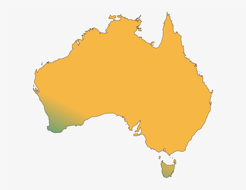 Map Of Australia, transparent png #8997218
