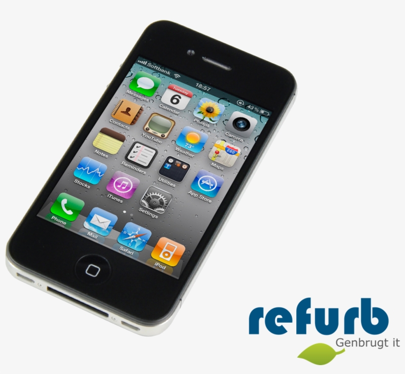 Apple Iphone 4s - Iphone 4, transparent png #8997262