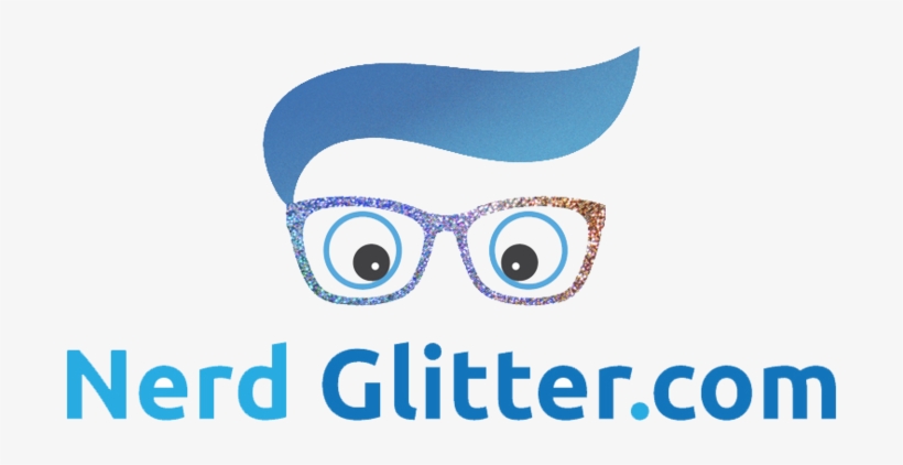 Glittered With Everything Nerd Life Is Just Better - Illustration, transparent png #8997746