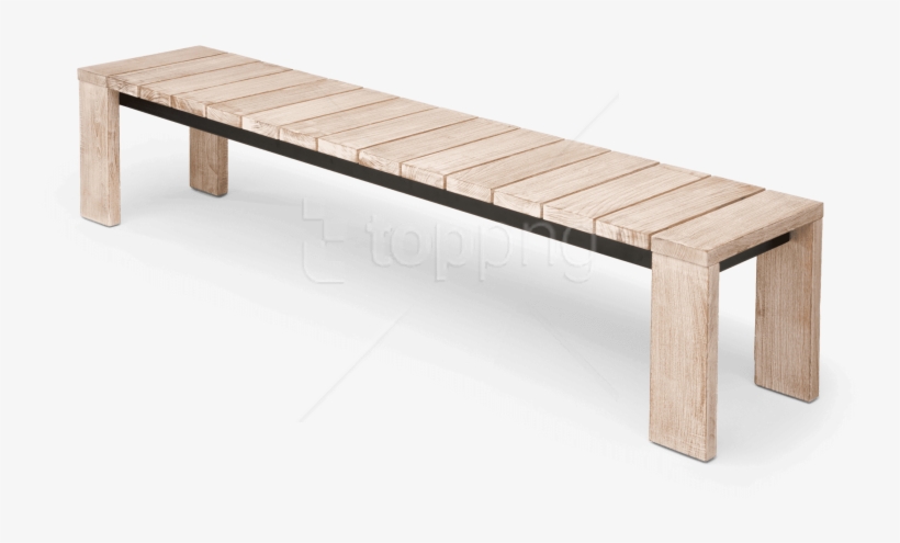 Free Png Wooden Bench Png Png Image With Transparent - Outdoor Dining Bench Seat, transparent png #8997807